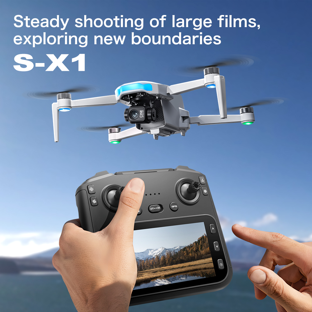 オリジナルS-X1 GPS折りたたみ式RCクアッドコプター  - Drone Mapping のレビューと価格
